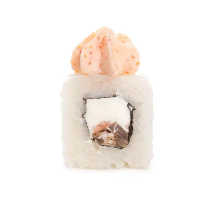 Лава с лососем террияки